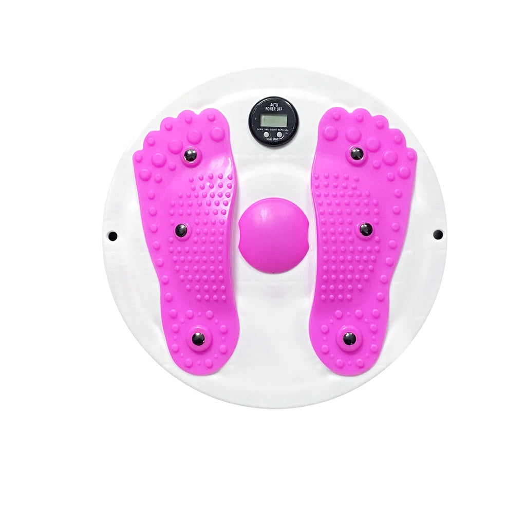 360° Waist Twisting Disc with LCD Counter – Core Twist Board for Weight Loss & Balance Training