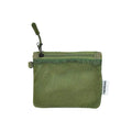 Travel Makeup Storage Bags New Mesh Coin Purse Simple Portable Mini Bag Multi-purpose Square Bag Double-layer Zipper Card Holder