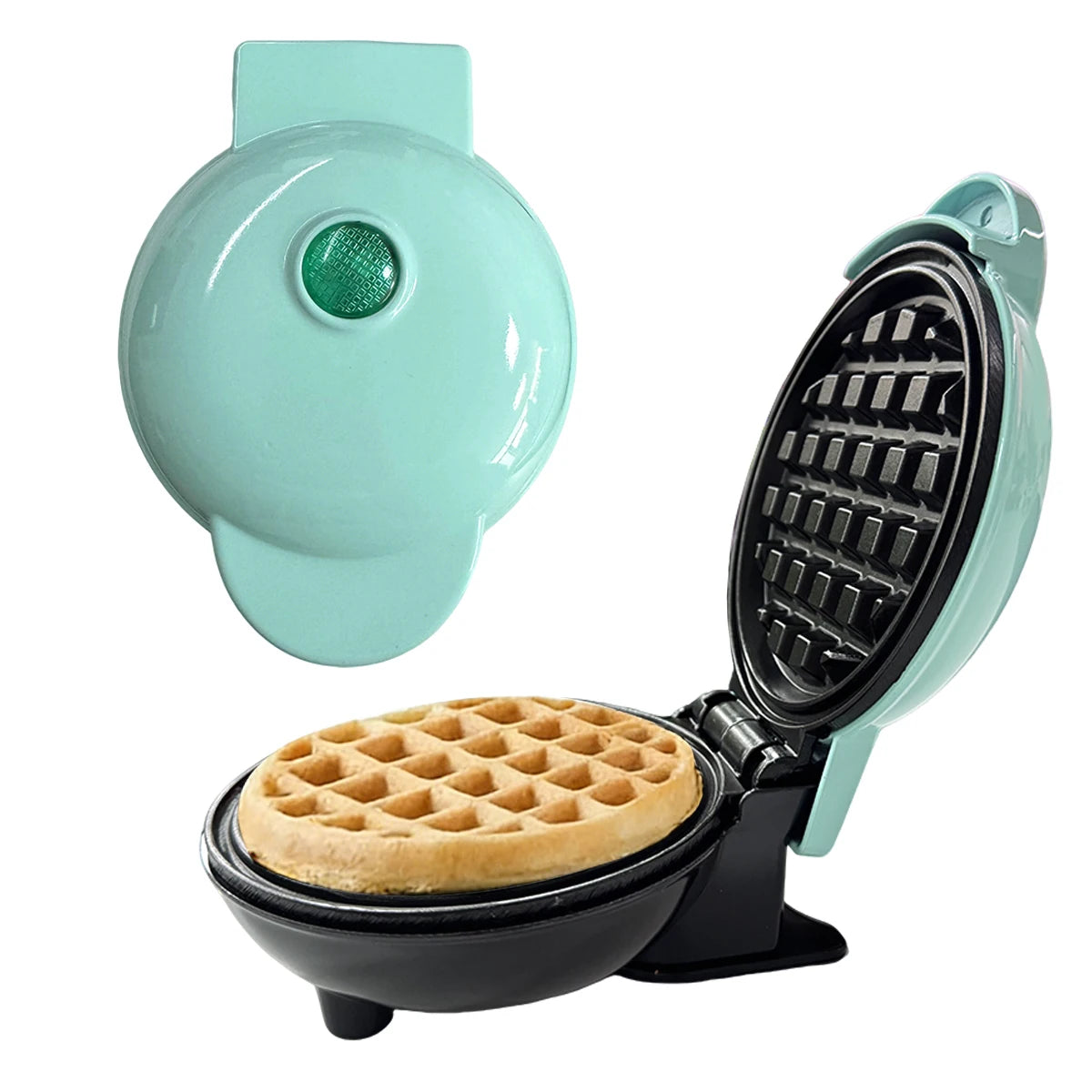 Mini Waffle & Sandwich Cake Baking Machine — Fully Automatic Multifunctional Electric Pan