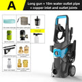 Electric Pressure Washer for Cars – 220V, Hose Options