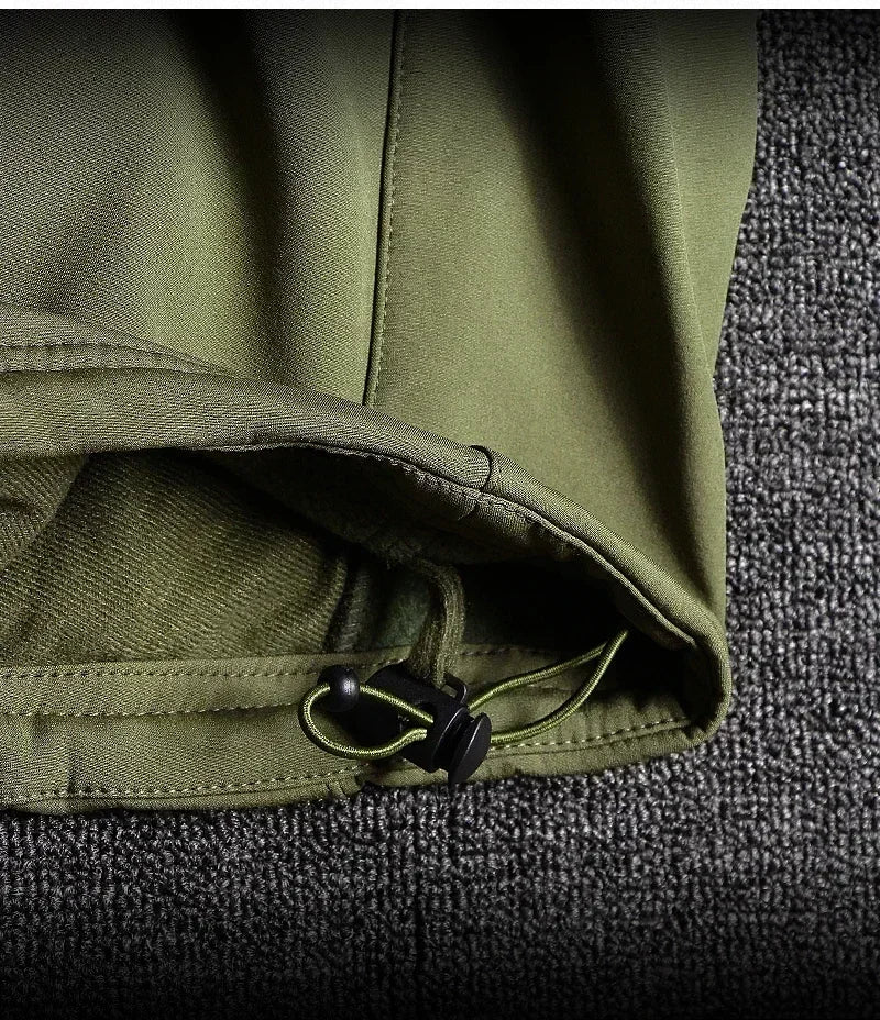 Men's Tactical Fleece Set – Waterproof Soft Shell Jacket & Pants