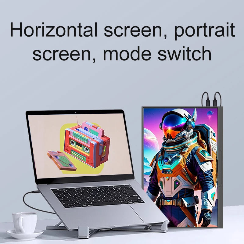 15.6-Inch QHD Portable Monitor – 120Hz Gaming Display