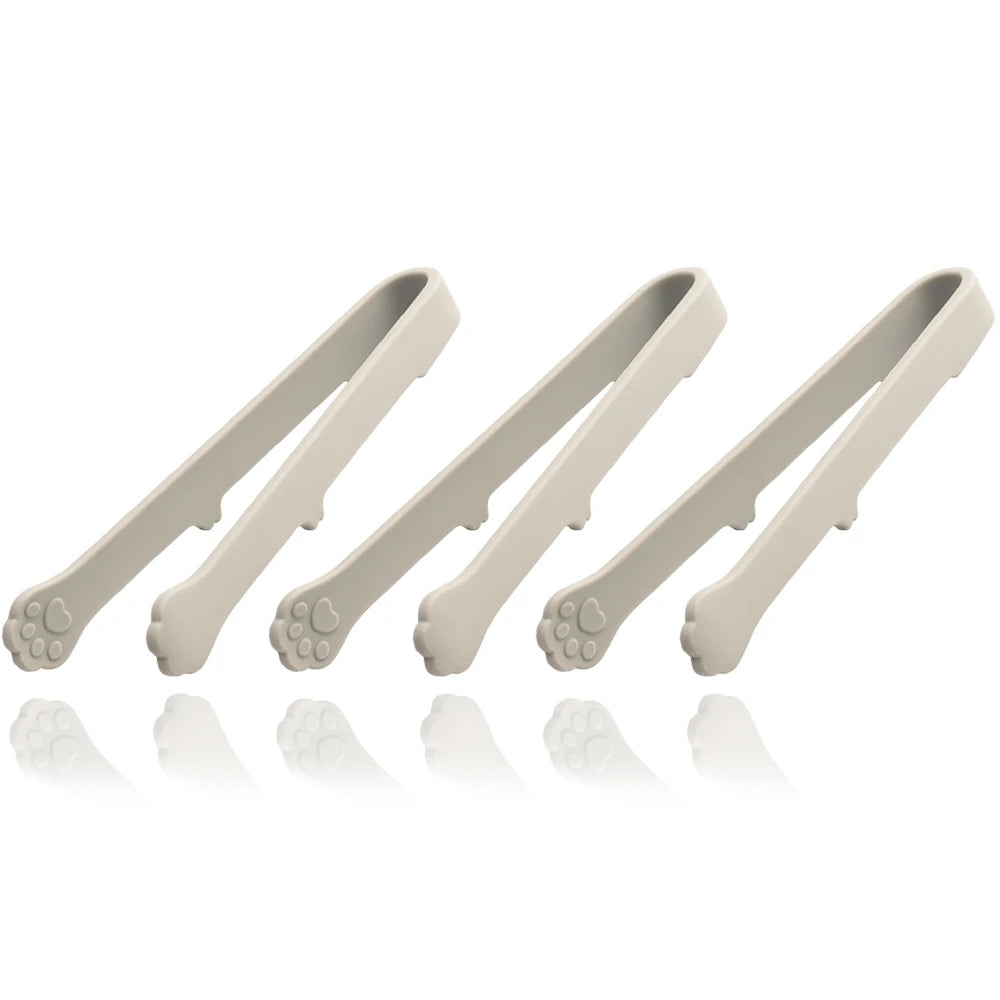 Silicone Serving Tongs – Three-Piece Set
