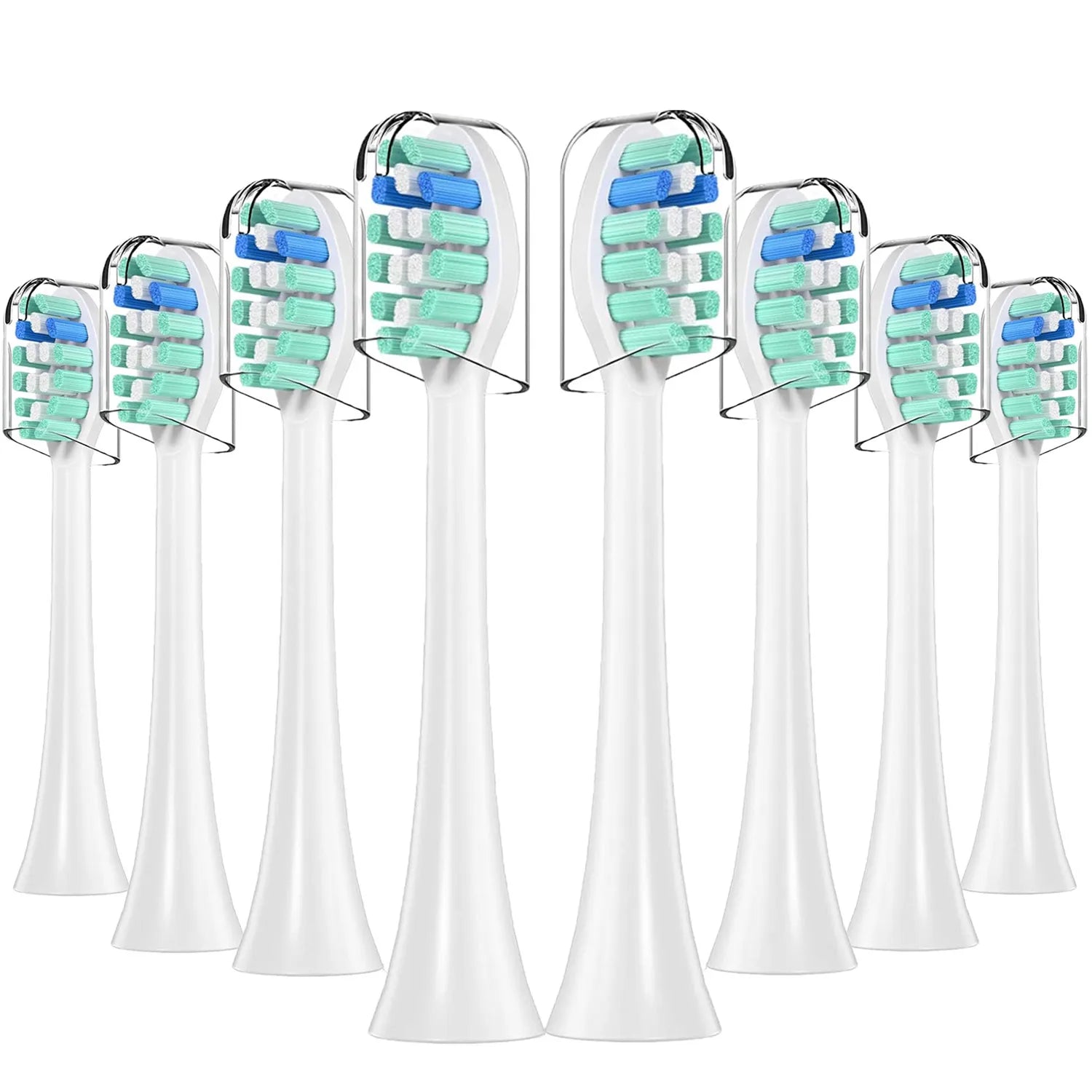 Philips Sonicare Compatible Replacement Toothbrush Heads – 4 to 16 Pack, Indicator Bristles, Deep Clean