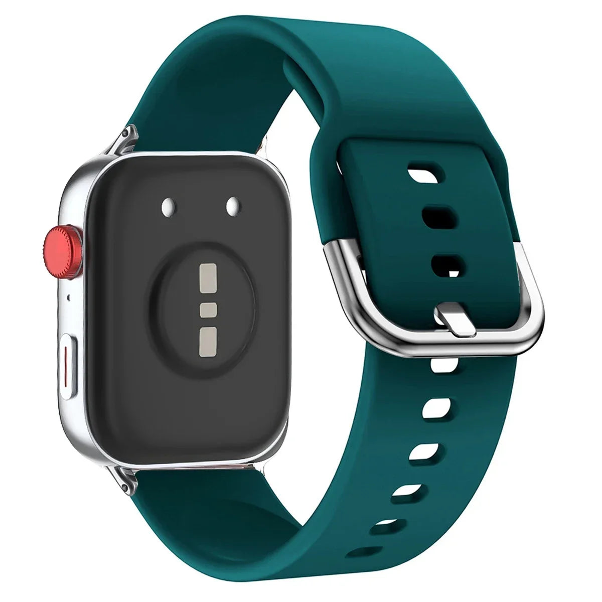 Silicone Sport Band for Huawei Watch FIT 1/2/3/4 Pro | Metal Buckle Replacement Bracelet Strap
