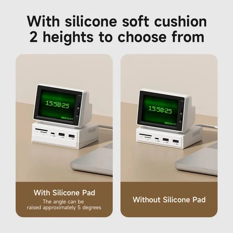 Hagibis 3.5-Inch IPS Mini Display & USB-C Hub