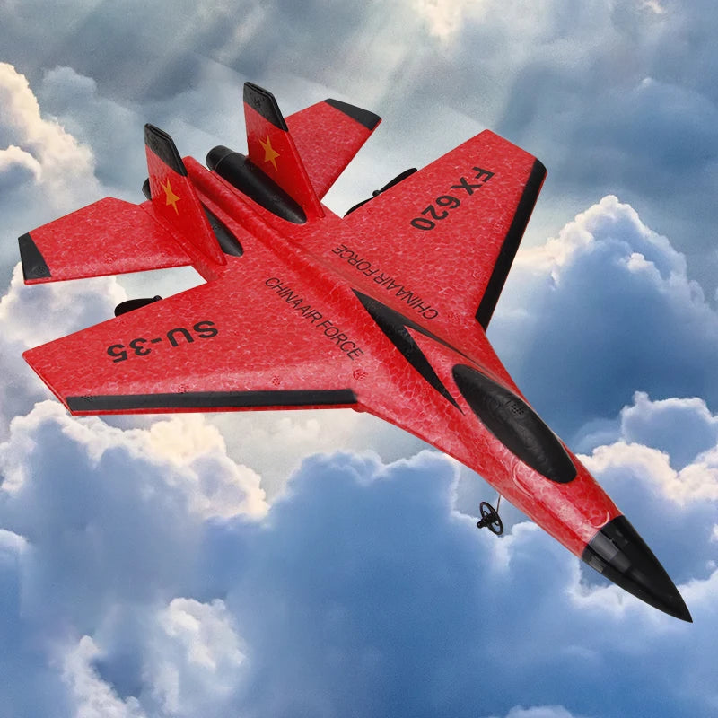 SU35 2.4G RC Foam Fighter Glider Airplane – Remote Control EPP Fixed Wing Plane