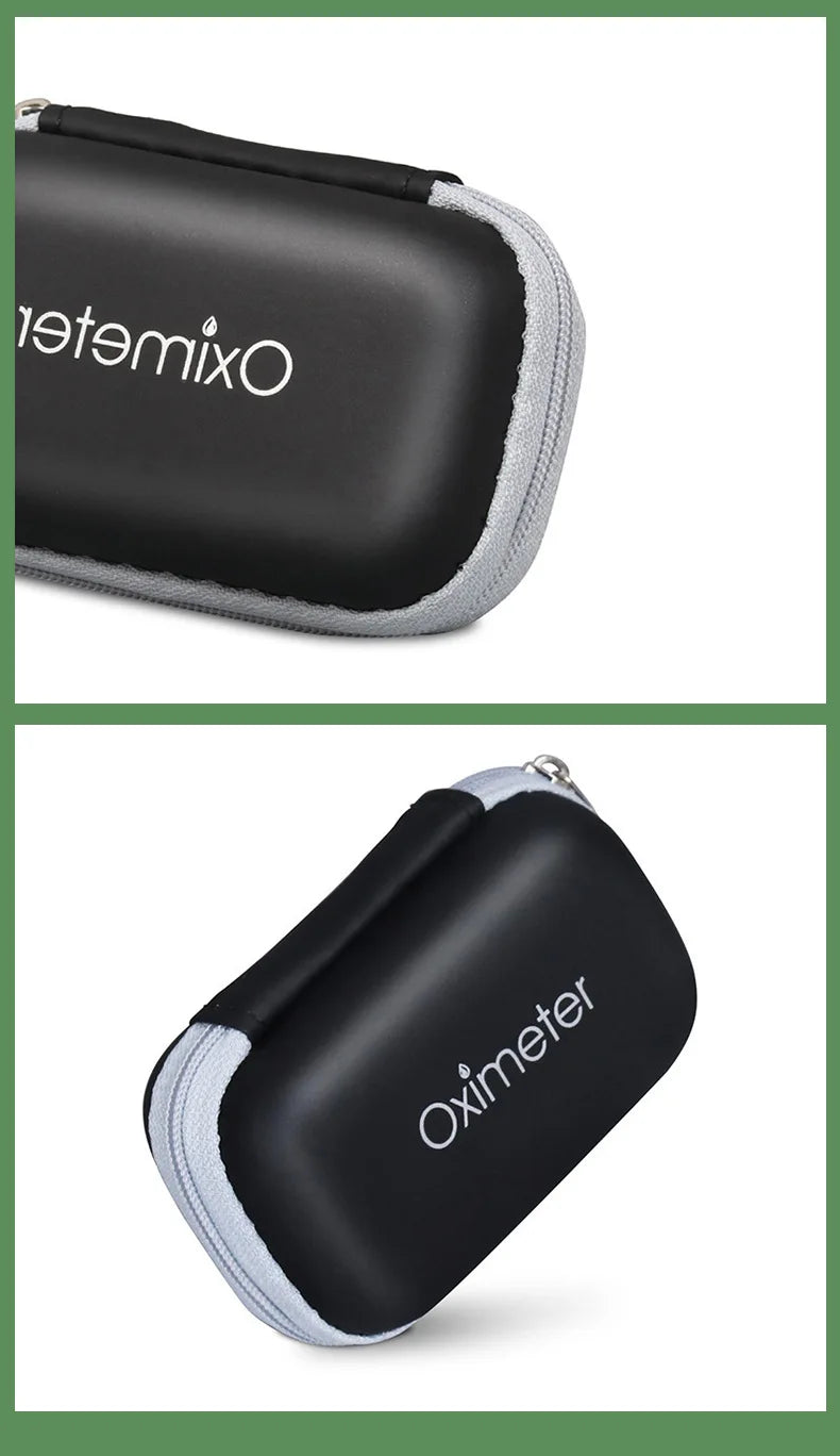 Protective Storage Case for Oximeter & Small Devices – Zipper Pouch Bag, 4 Styles