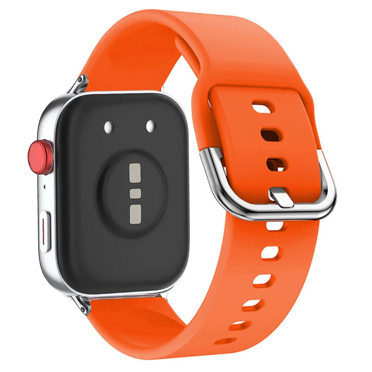 Silicone Sport Band for Huawei Watch FIT 1/2/3/4 Pro | Metal Buckle Replacement Bracelet Strap