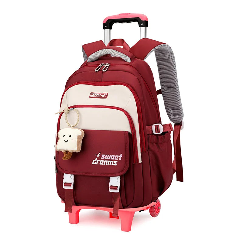 Trolley School Backpack – Two- & Six-Wheel Options