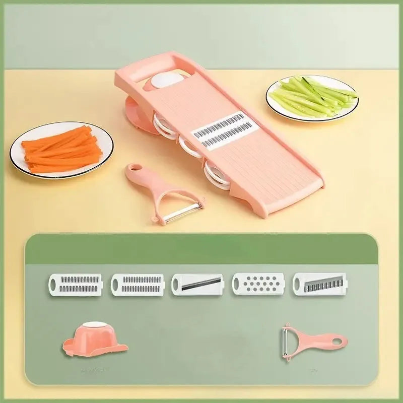 Multifunctional Vegetable Slicer & Julienne Grater