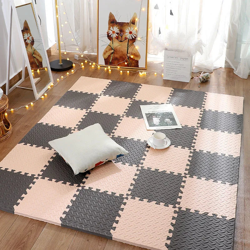 Baby Puzzle Floor Play Mat – EVA Foam, 8-16 Piece Kids Carpet, Educational Toy, 30x1cm Tiles