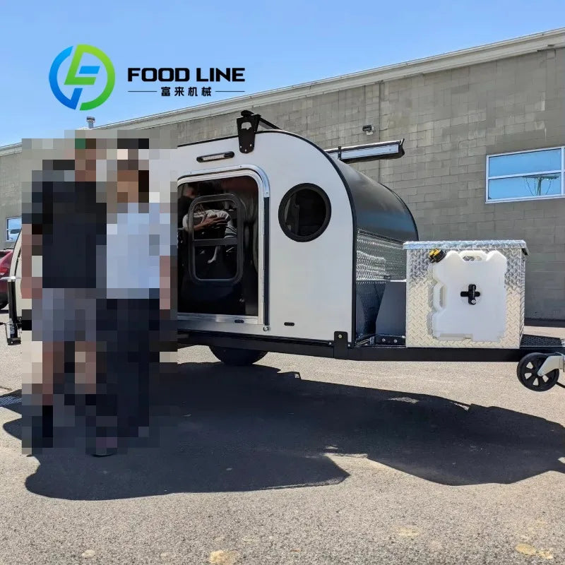 Family Camping Trailer — Large Storage Foldable Utility Cart for RV, Beach & Outdoor