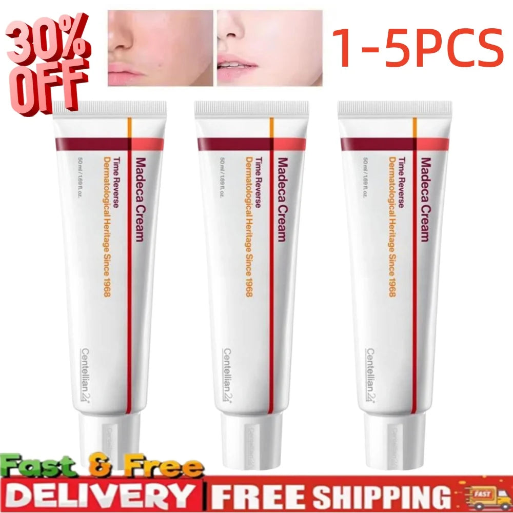 Korean Centella Collagen Face Cream – 24H Hydrating Anti-Wrinkle Moisturizer