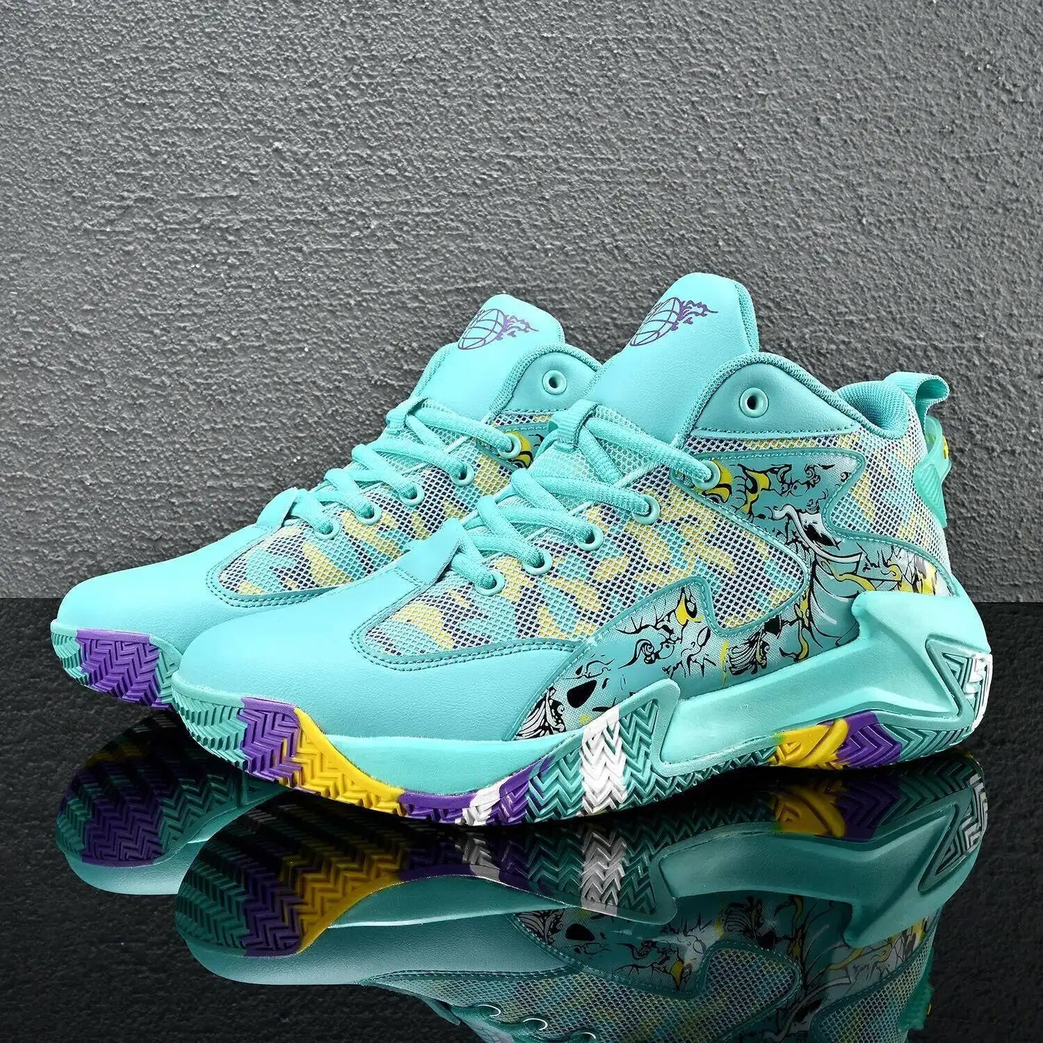 Women's Non-Slip Basketball Sneakers – Lightweight Casual Tennis Shoes