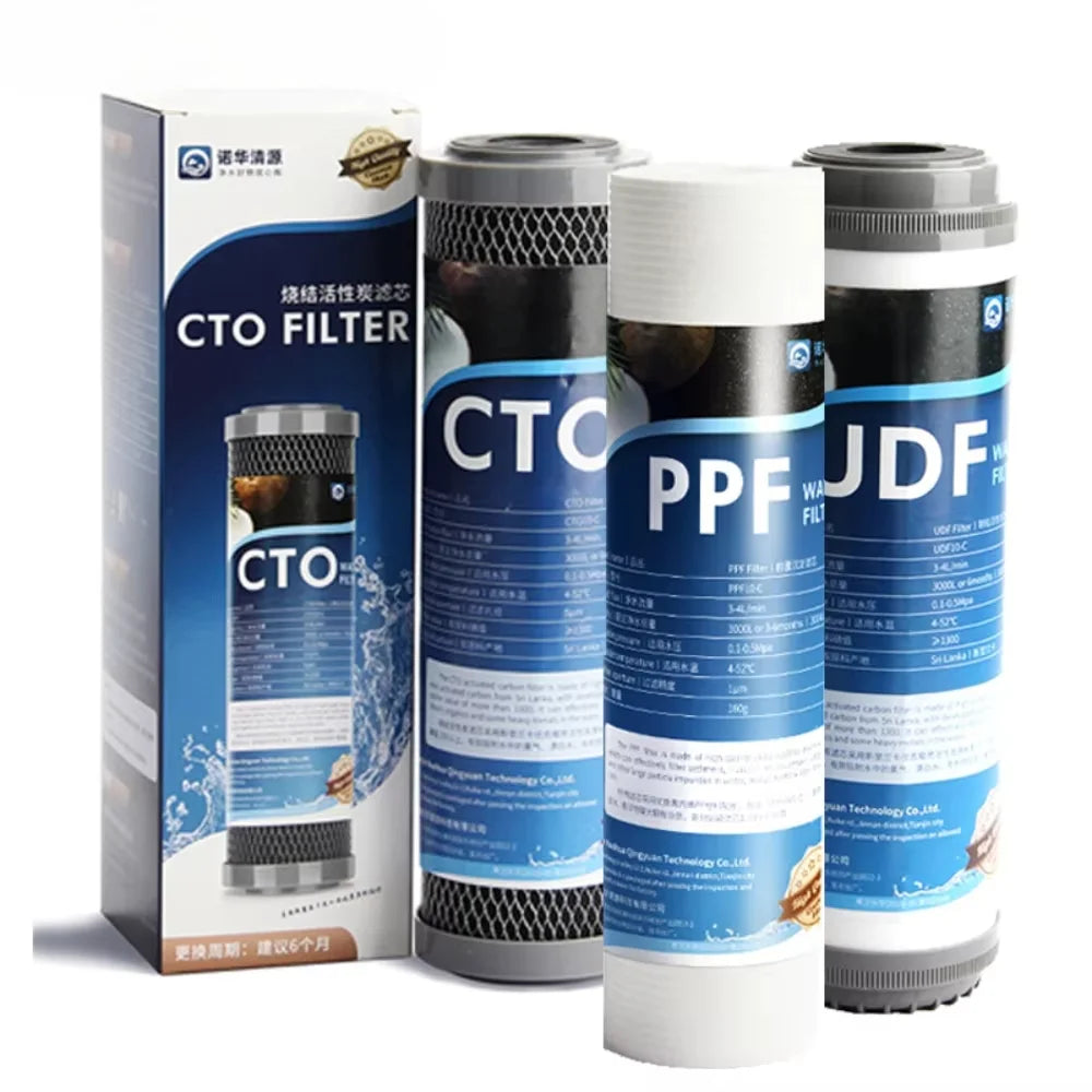 10-Inch RO Water Filter Replacement Cartridge Set