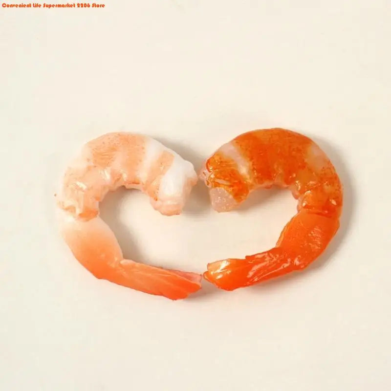 Funny Imitation Shrimp Keychain – Creative PVC Bag Pendant Key Ring for Women