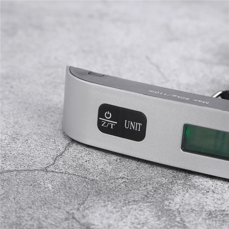 Portable Digital Luggage Scale – 110 lbs LCD Baggage Checker