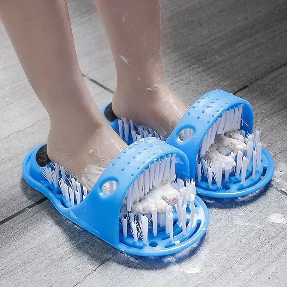 Shower Foot Scrubber Massager – Spa Exfoliating Foot Brush & Dead Skin Remover for Bathroom