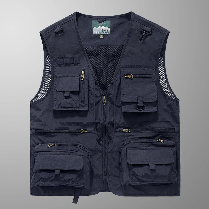 Men's Fashion Vest — Sleeveless Layering Piece for Casual & Streetwear