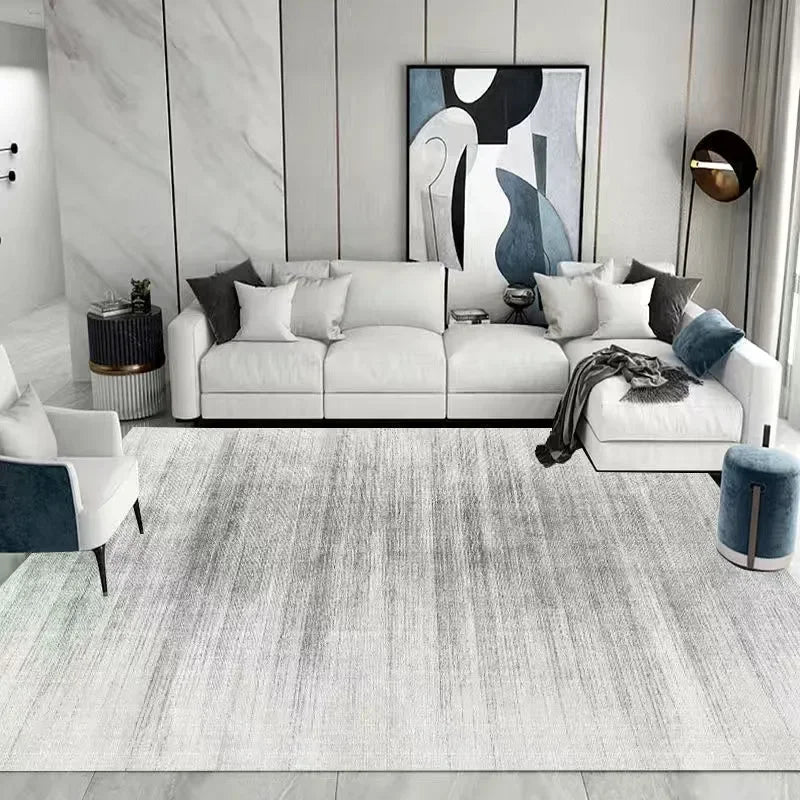 Nordic Geometric Large Area Rug – Washable Non-Slip Carpet for Living Room & Bedroom