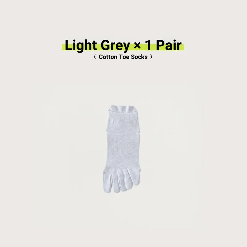 Women's Cotton Toe Socks – Breathable Mesh