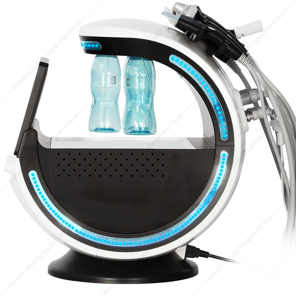 MYOSLIM 7-in-1 Smart Skin Analysis & Beauty Machine – Blackhead Remover, Wrinkle Reduction & Skin Tester