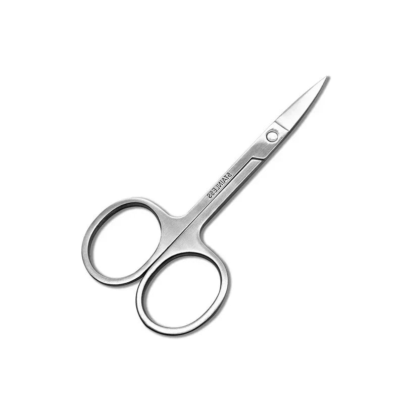 Stainless Steel Nail & Eyebrow Scissors Trimmer Set
