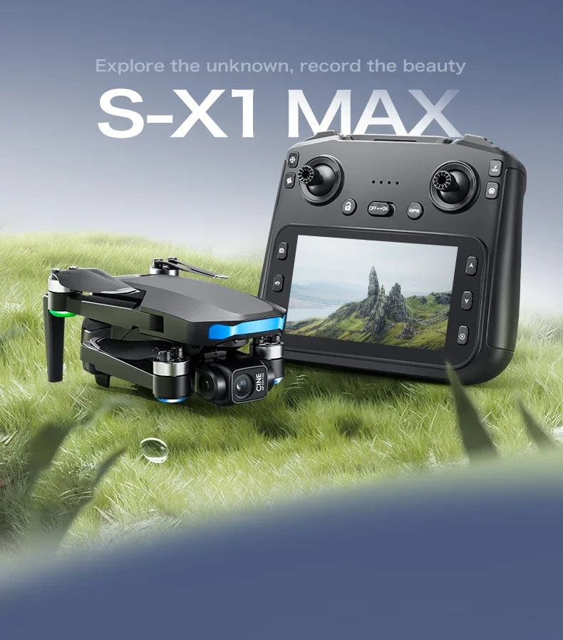 S-X1 Camera Drone with Screen Remote