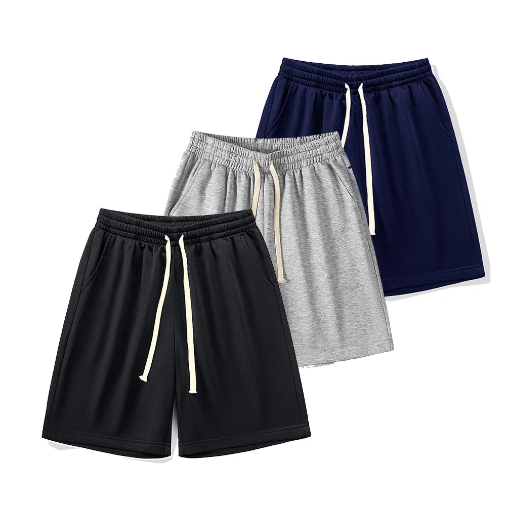 Men's Drawstring Running Shorts — Loose Dry Gym & Jogging Sport Shorts