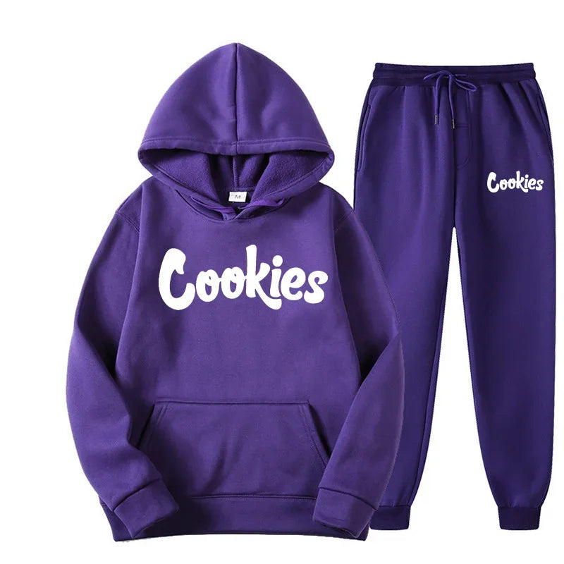 Hoodie & Jogger Pants 2-Piece Tracksuit Set – Casual Streetwear for Men & Women (S–3XL)