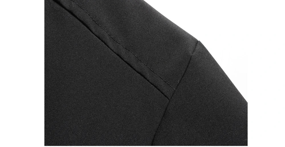 Men's Hooded Windbreaker Jacket – Zip-Front Casual Layer