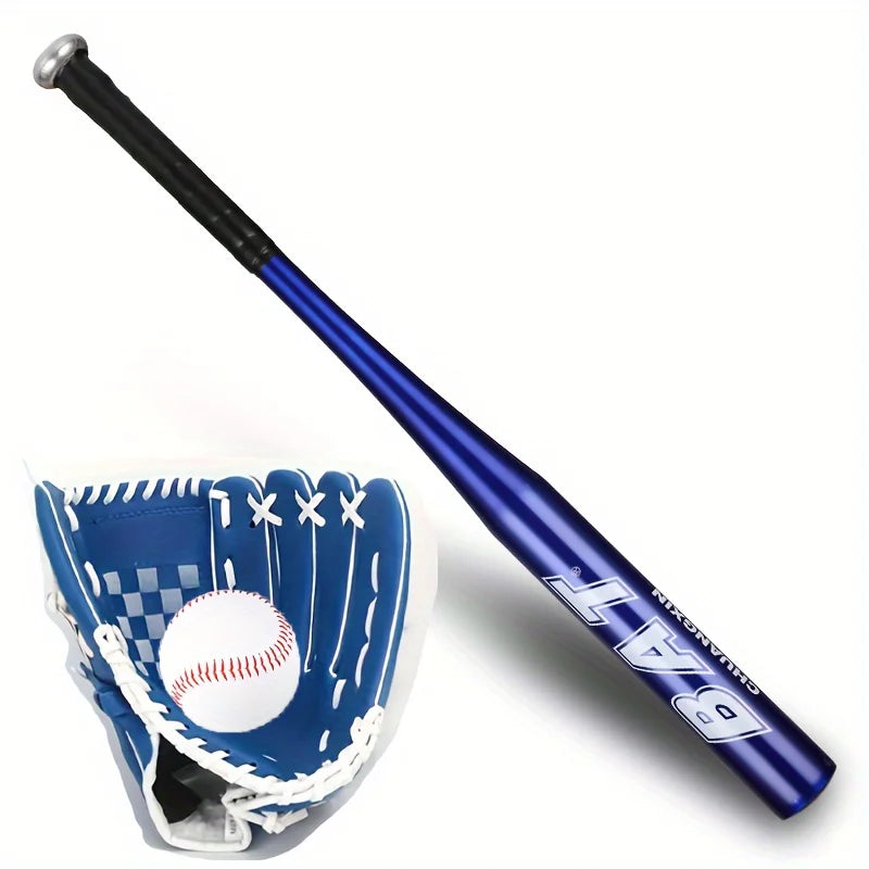 Baseball Starter Kit for Teenagers – Catcher's Glove, Aluminum Alloy Bat & Beginner Training Set