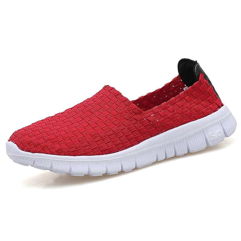 Unisex Handwoven Breathable Loafer Flats