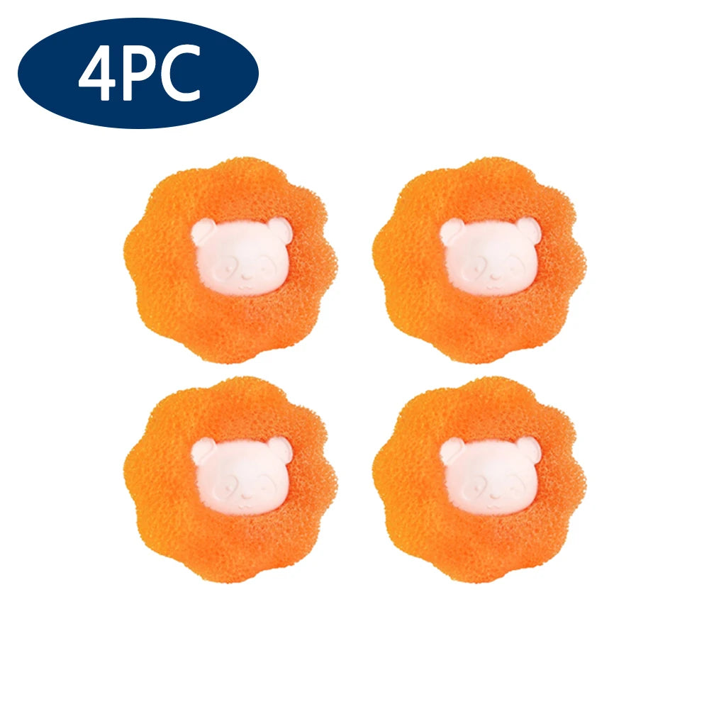 Laundry Balls Pet Hair Remover – Reusable Washing Machine Lint Catcher & Clothes Fluff Cleaner