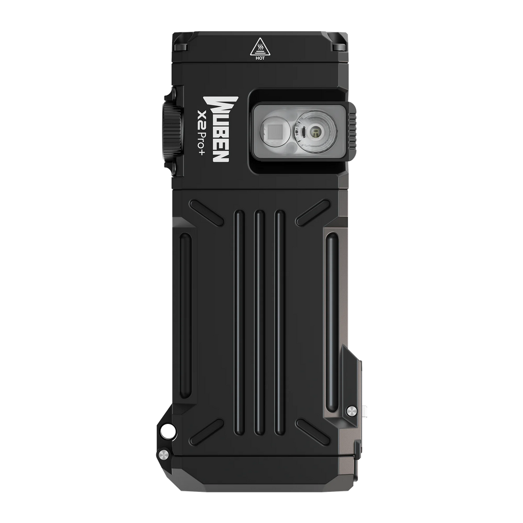 WUBEN X2 PRO+ 1500 Lumen USB-C EDC Flashlight – Dual 920mAh Battery, Pocket Clip & Magnetic Tail