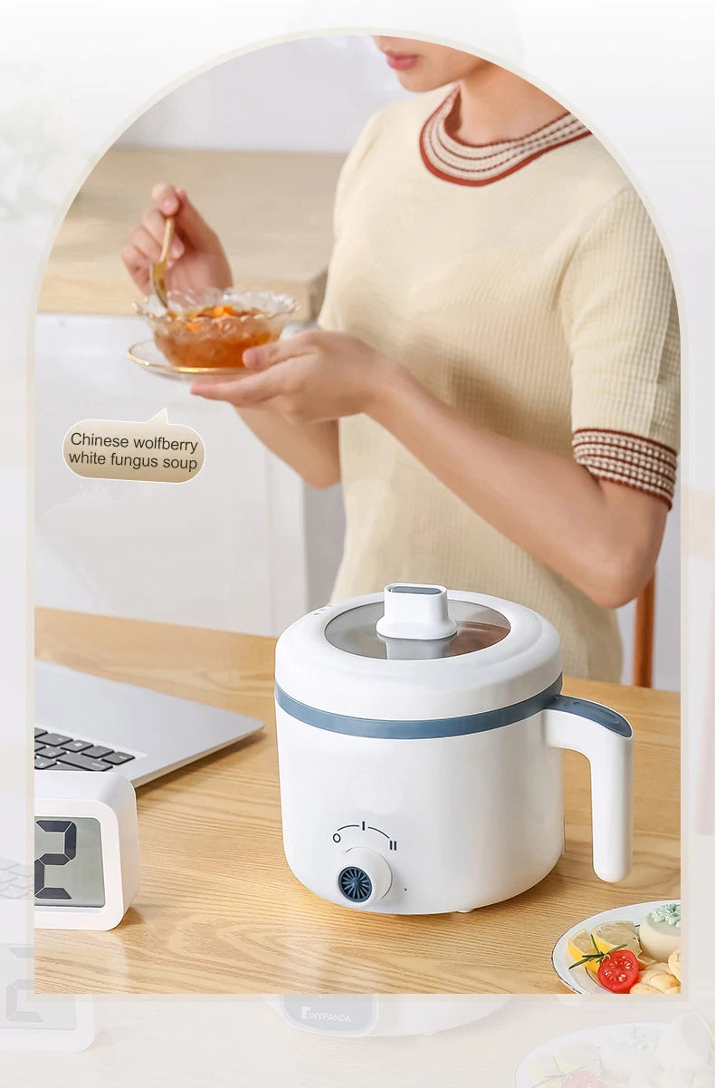 1.7L Electric Rice Cooker – Non-Stick, Single/Double Layer, 220V Smart Mechanical MultiCooker for Home