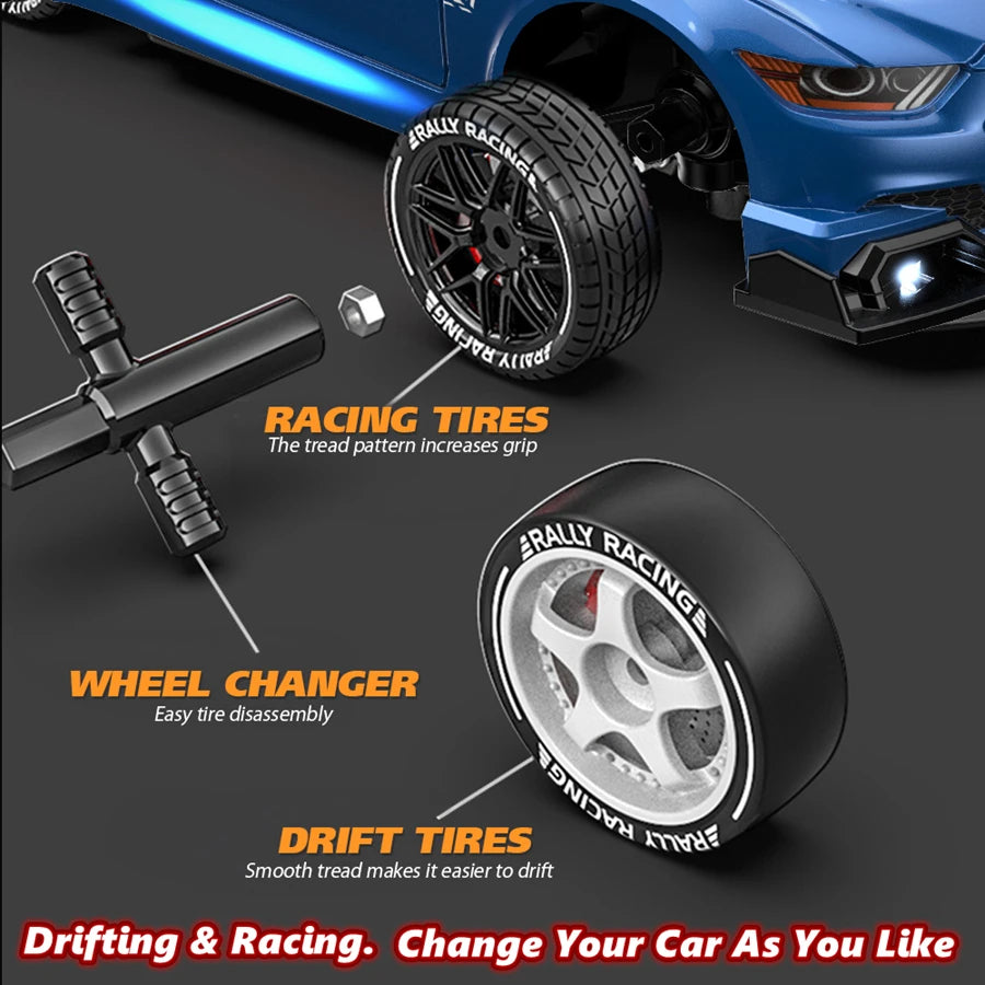 4WD RC Drift Car – GTRPRO AE86PRO 4x4 Racing RTR Remote Control Vehicle