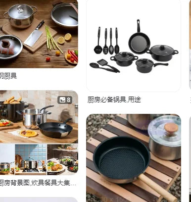 Nonstick Cookware Set – Pots, Frying Pan & Utensils
