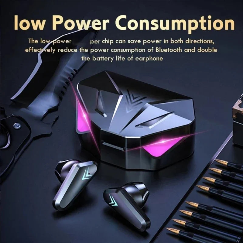 X15 TWS Wireless Bluetooth Earbuds — Deep Bass, Touch Control & Long Battery Life