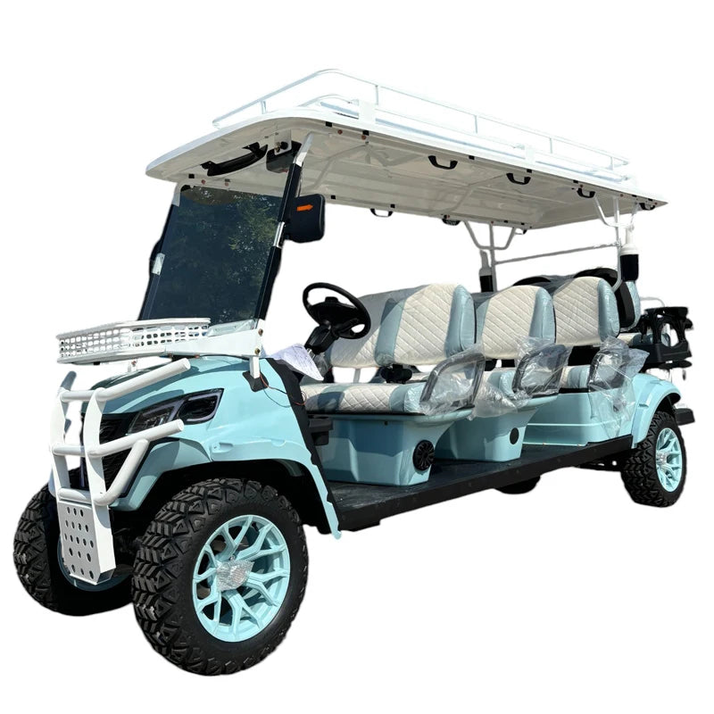 Professional High-Speed Electric Golf Cart — 2/4/6/8 Seat, 60V, 5000W