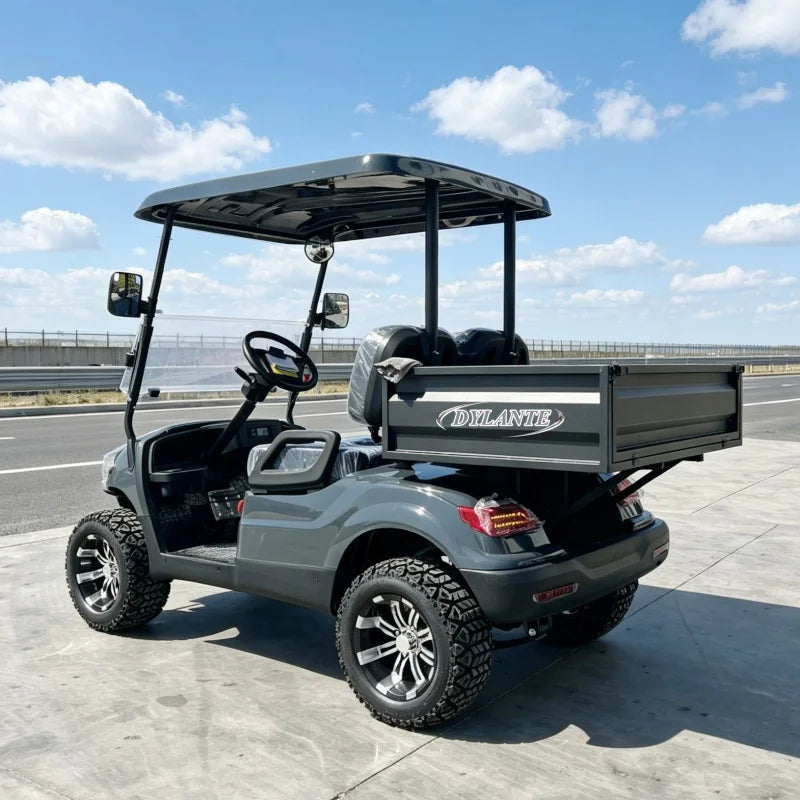 Electric Golf Cart — 2 Seater Street Legal 5KW 48V/60V/72V Lithium Hunting Cart