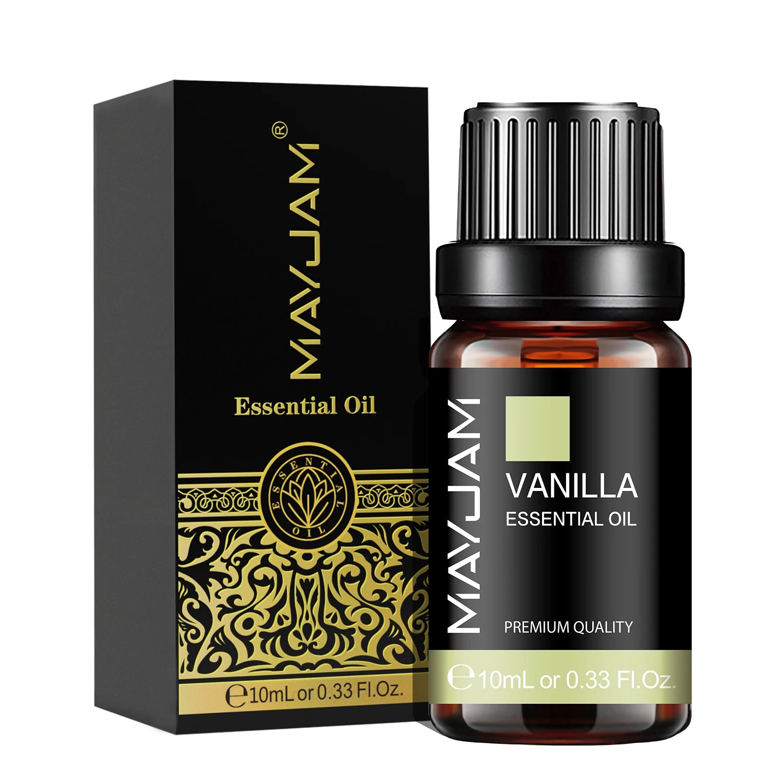 MAYJAM Essential Oils — Lavender, Lemongrass, Jasmine, Vanilla, Eucalyptus & Rose for Diffusers & Candle Making