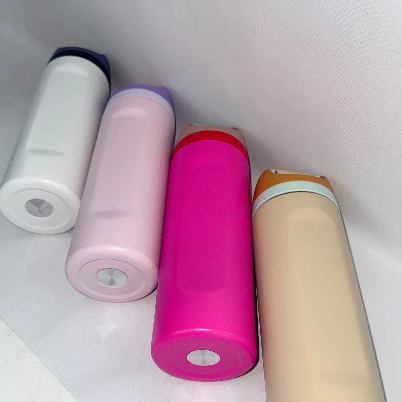 24oz Insulated Stainless Steel Sports Tumbler – Leak-Proof, BPA-Free Travel Cup with Silicone Base