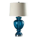 Water Ripple Table Lamp – Blue Glass Design