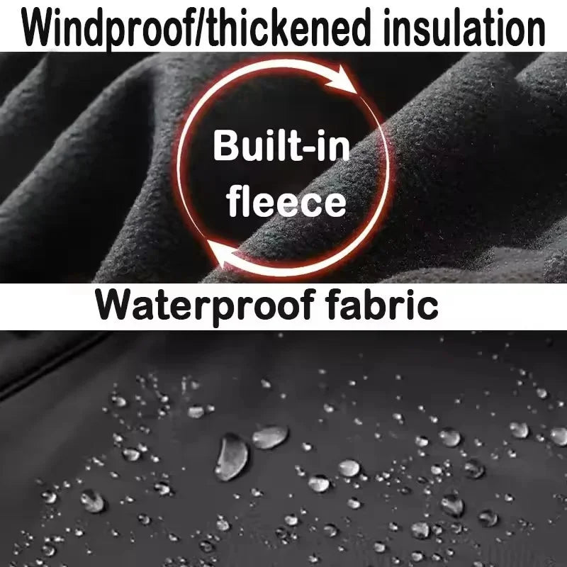 Men's Military Tactical Soft Shell Jacket – Waterproof Windproof Hooded Outdoor Coat