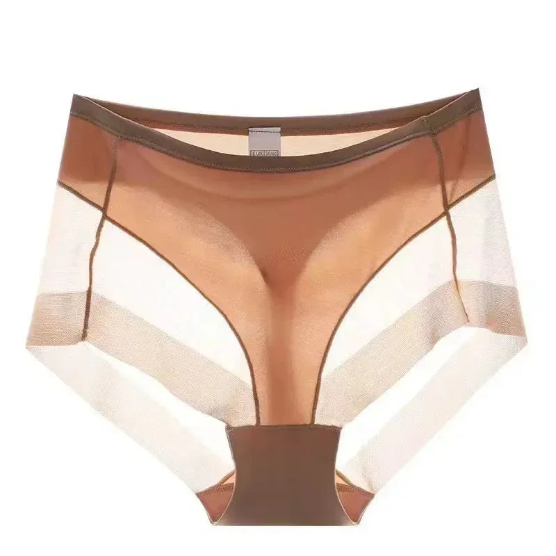 Women's Sheer Mid-Rise Lace Briefs, 2-Pack