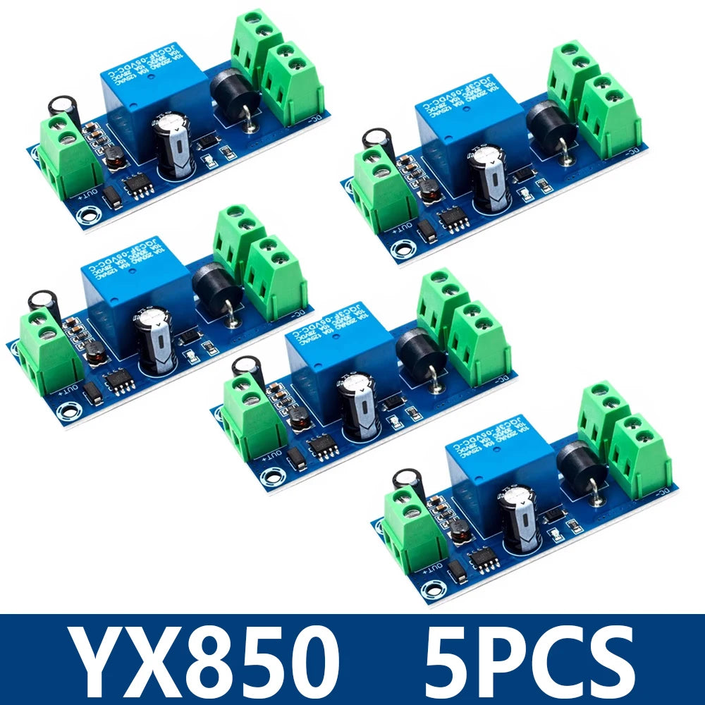 YX850 Power Failure Auto-Switching Standby Battery Module – DC 5V–48V Universal Emergency Converter