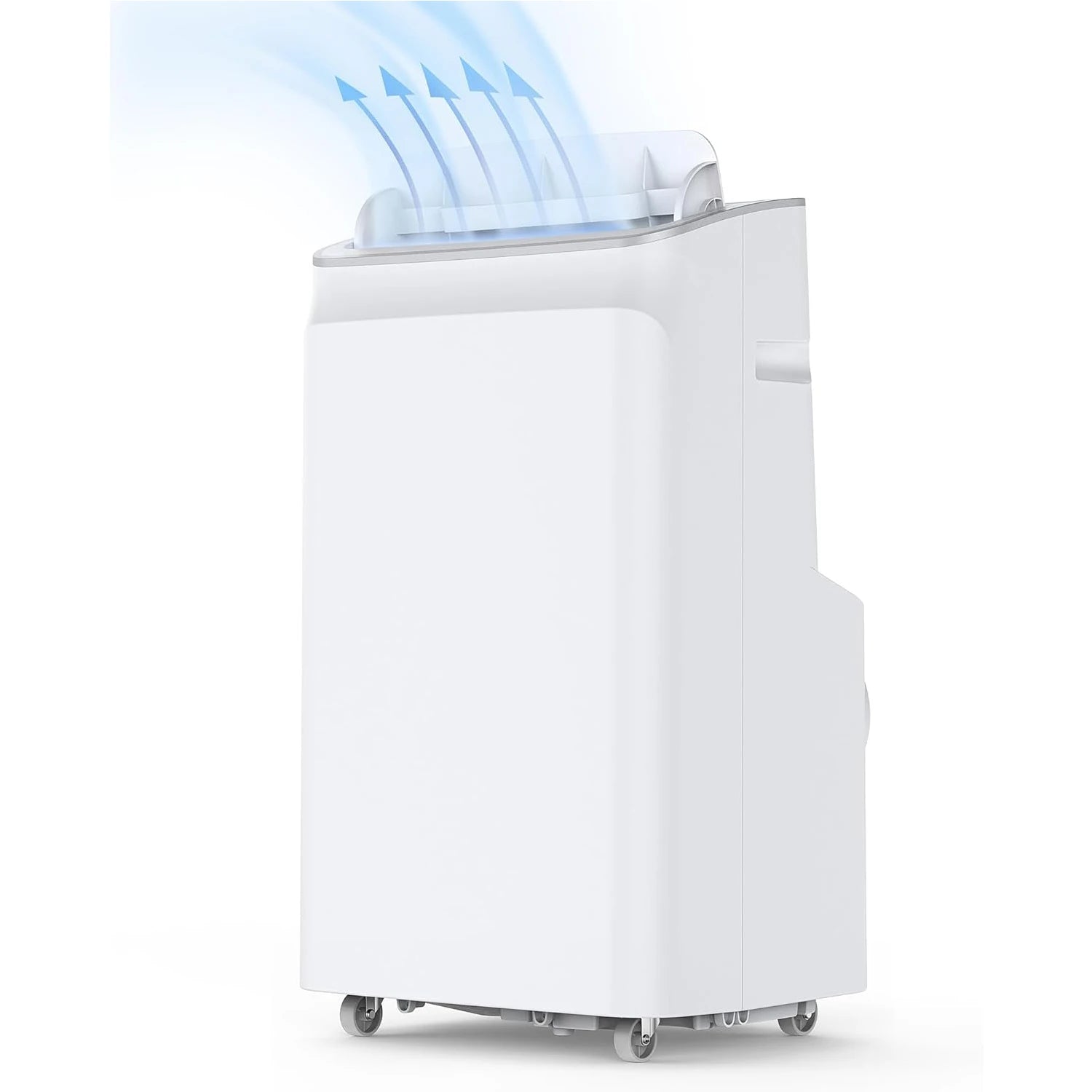 12,000 BTU 4-in-1 Portable Air Conditioner — Ultra Quiet, Dehumidifier, Sleep Mode, Reusable Filter & Remote for Home & Office up to 550 Sq Ft