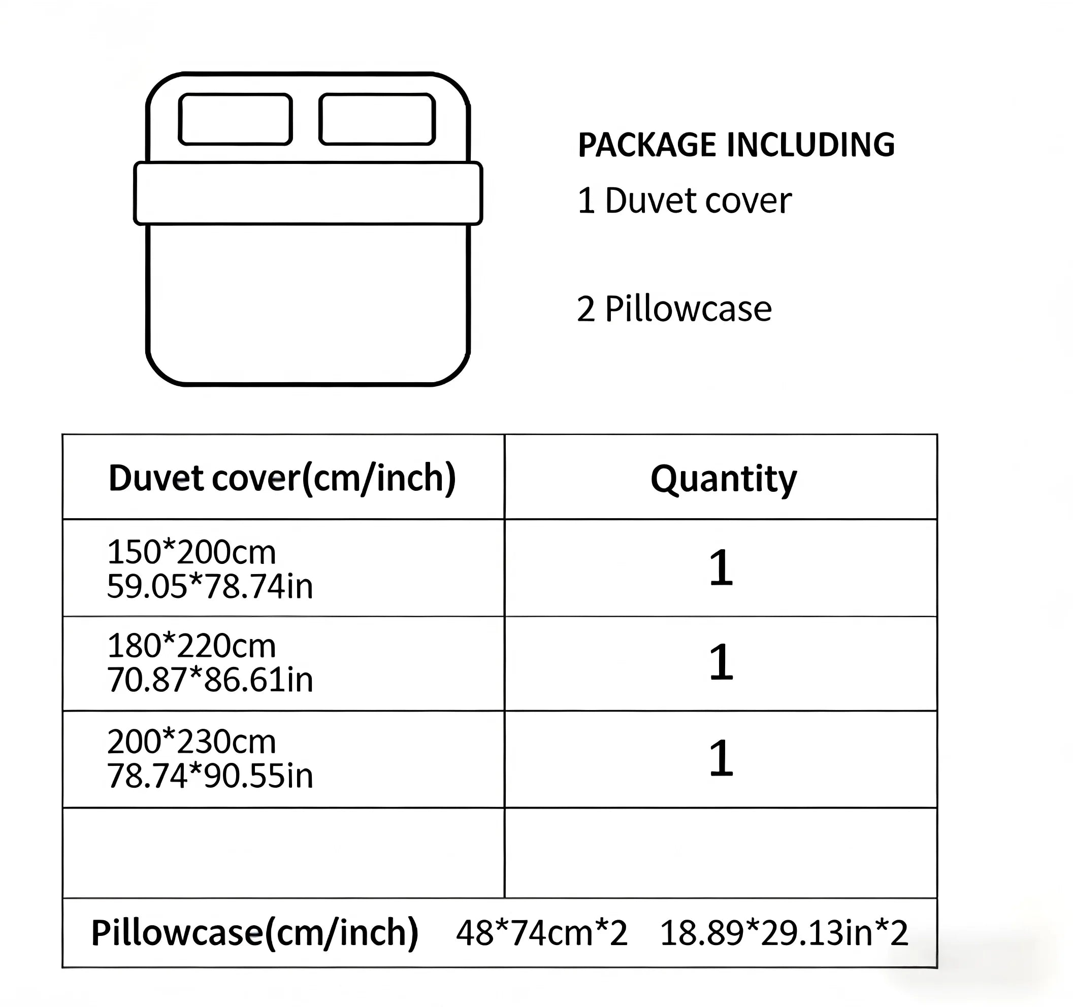 Pink Striped Duvet Cover Set – 3-Piece Soft Washed Cotton Bedding for Girls, 150x200cm
